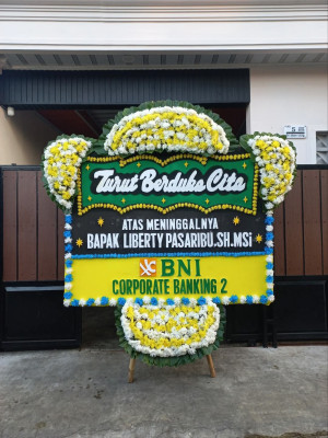 Papan Bunga Duka di Pulokencana