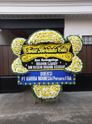 Papan Bunga Duka di Pulokencana