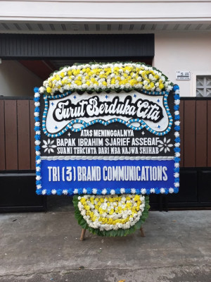 Papan Bunga Duka di Pulokencana
